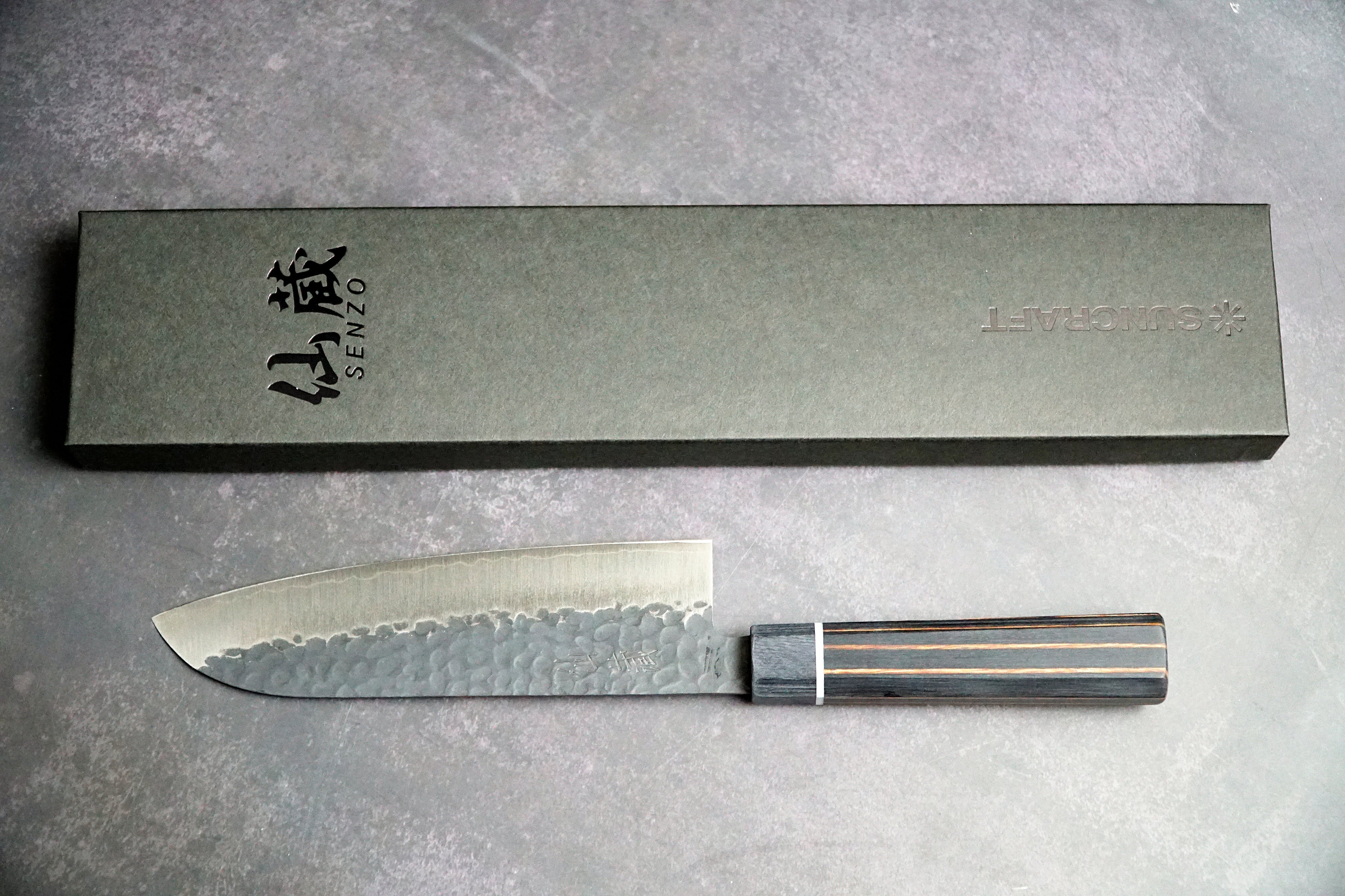 Suncraft - SENZO Finest - SPG-STRIX - Santoku 170mm