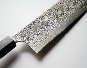 Takeshi Saji - R2 Damascus Black Finished - NAKIRI
