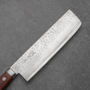 NAKIRI - Damaszk - Kalapált BARNA  markolattal - VG-10 - 165mm