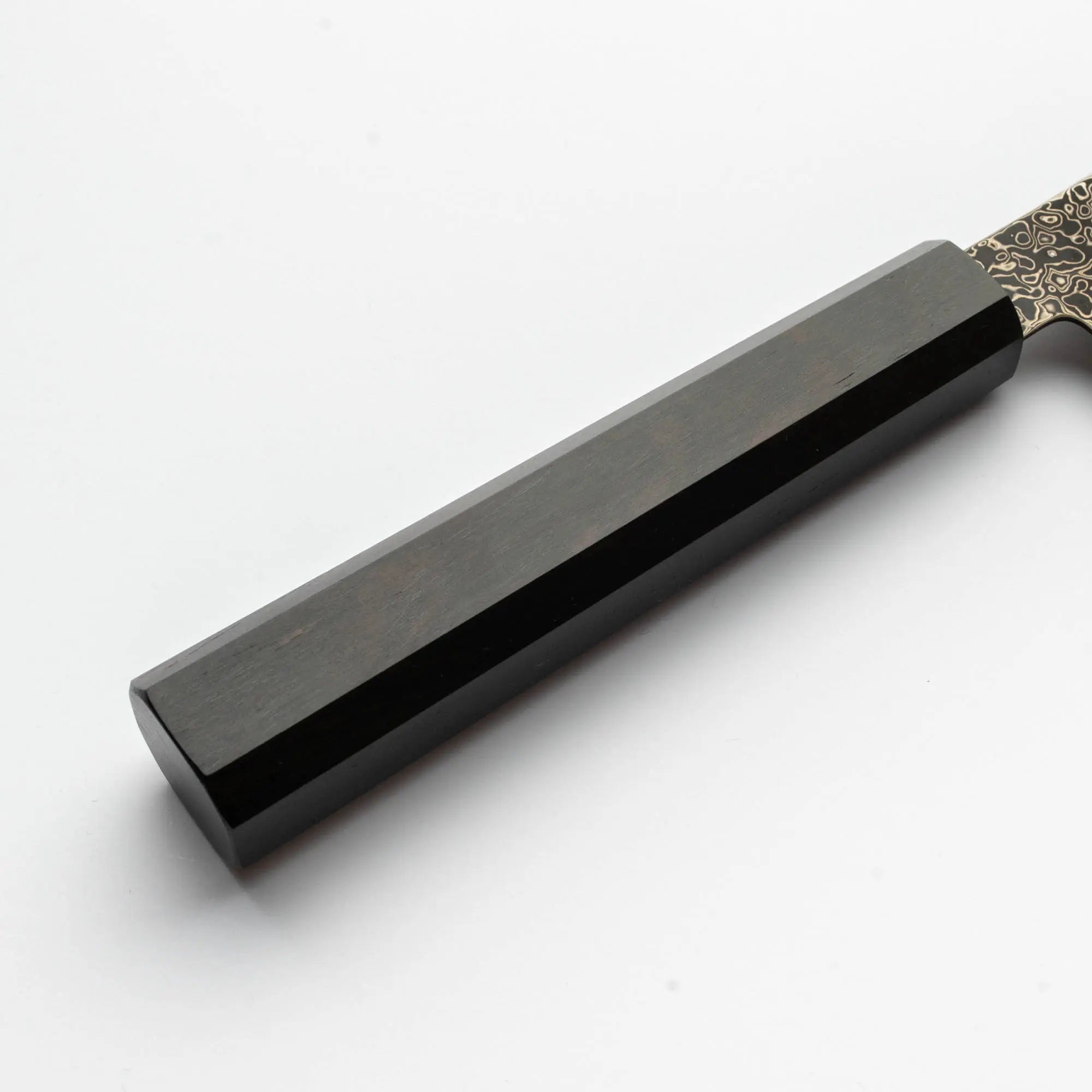 HATSUKOKORO - Saihyo - SG2 - Kurozome - Nickel Damascus - Santoku - 180mm