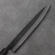 Kiritsuke SUJIHIKI - Kumokage Sorozat - Damaszk - Teakfa - Aogami Blue #2 - 250mm
