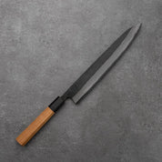 Kiritsuke SUJIHIKI - Kumokage Sorozat - Damaszk - Teakfa - Aogami Blue #2 - 250mm