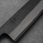 Kiritsuke SUJIHIKI - Kumokage Sorozat - Damaszk - Teakfa - Aogami Blue #2 - 250mm