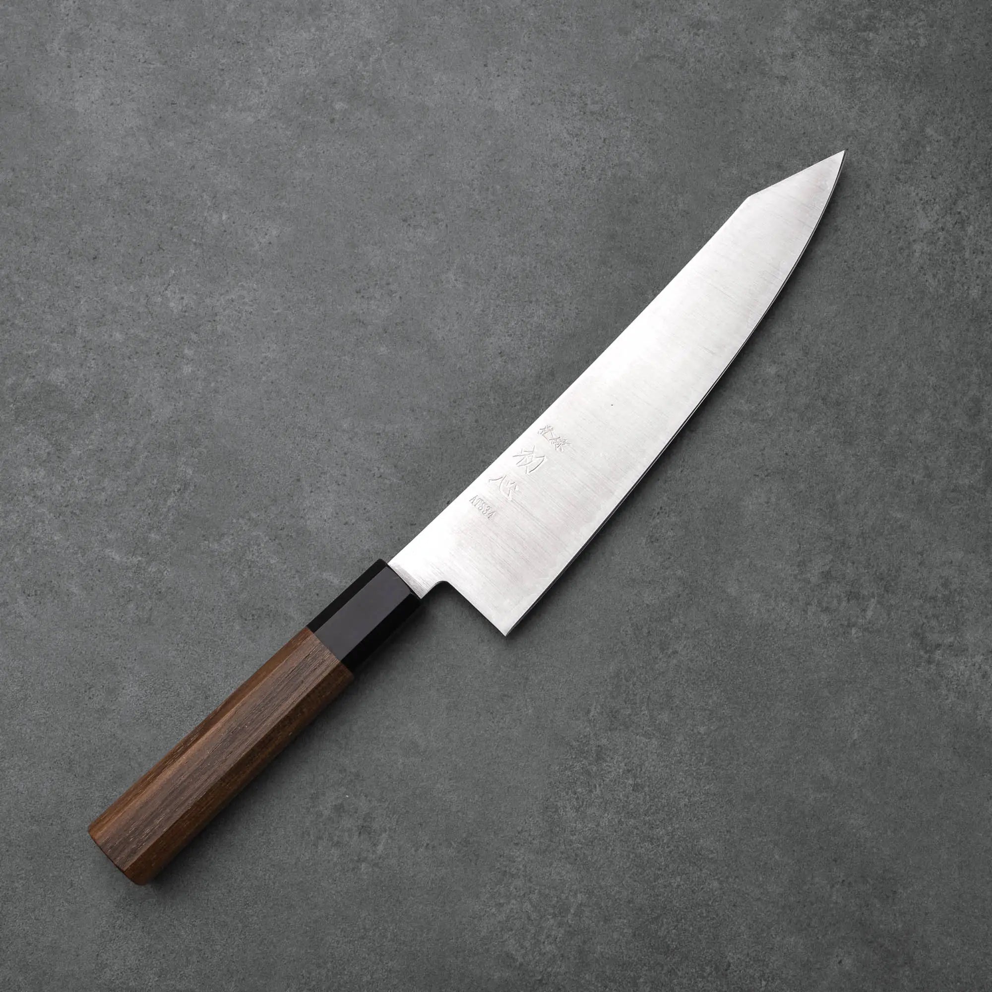 KIRITSUKE GYUTO - ATS-34 - 3 réteg - Teakfa - 210 mm