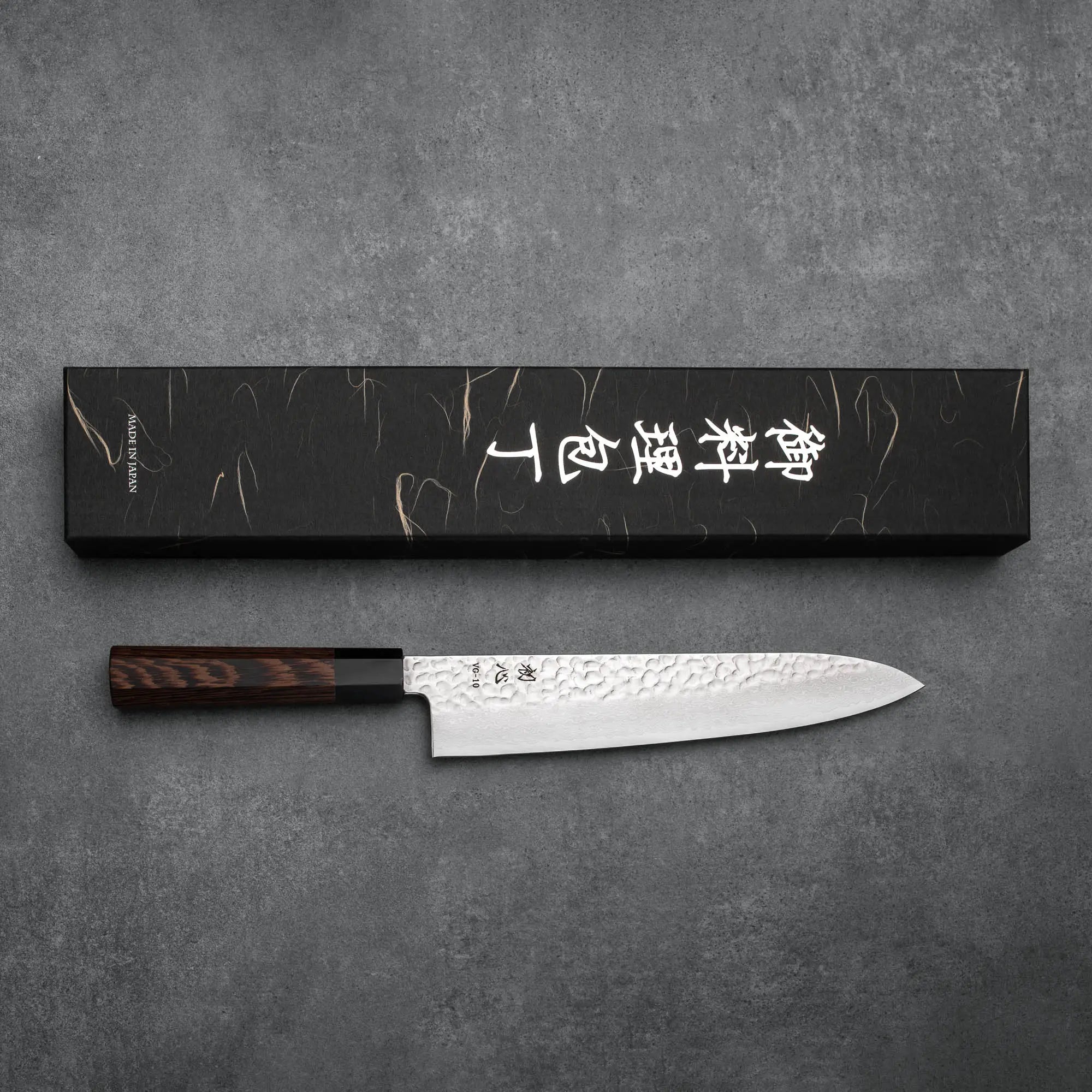 GYUTO - VG-10 - Damaszk - Wenge - 240 mm