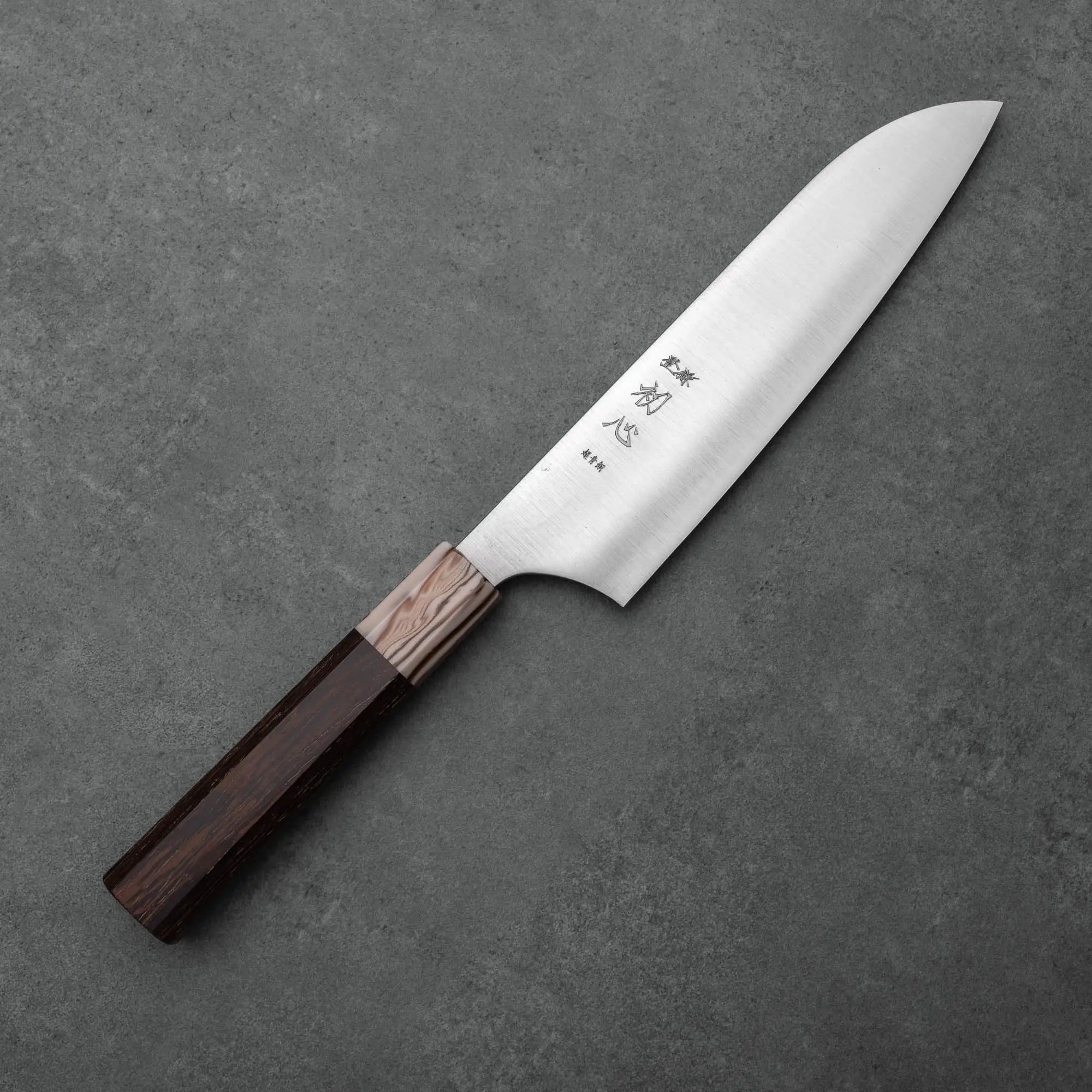 SANTOKU - Aogami Super - Migaki sorozat - Wenge - 180 mm