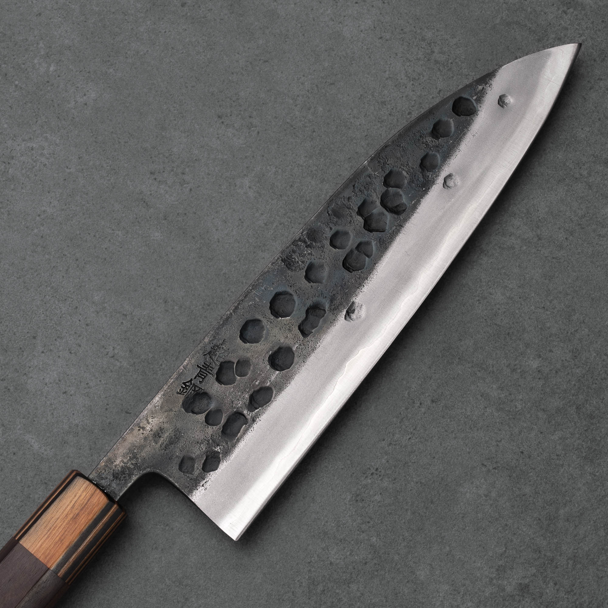GYUTO - Aogami Super - Kalapált - Dió - 210 mm