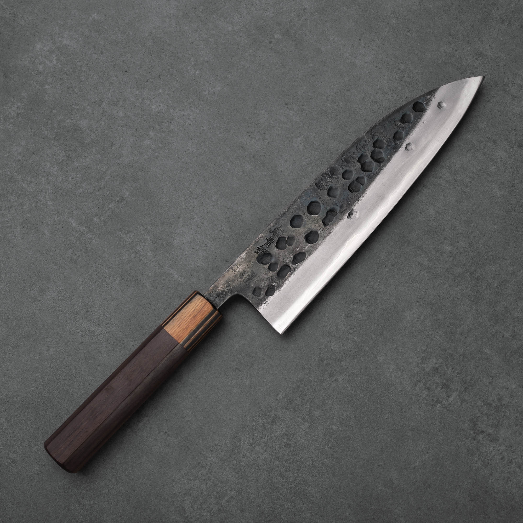 GYUTO - Aogami Super - Kalapált - Dió - 210 mm