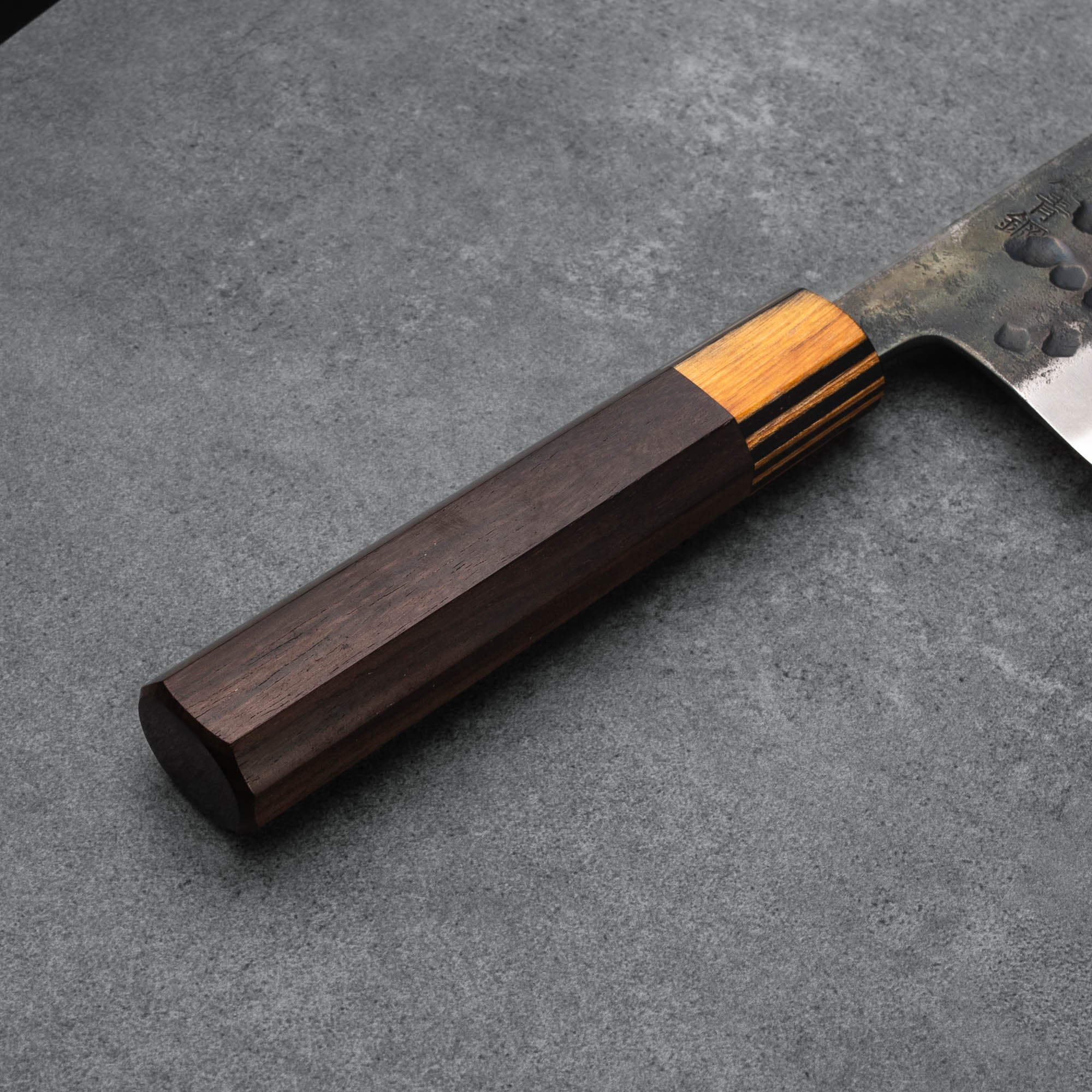 GYUTO - Aogami Super - Kalapált - Dió - 210 mm