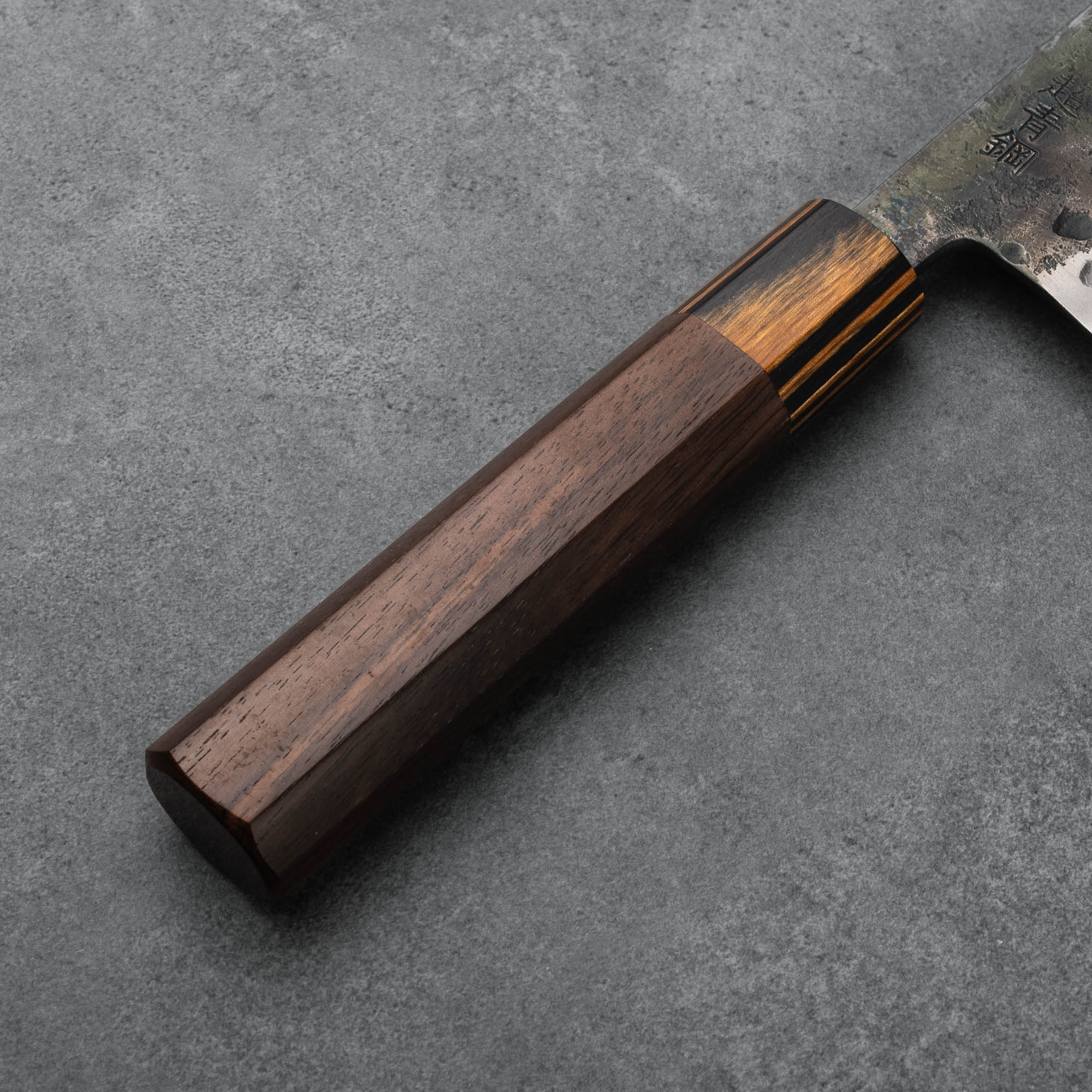 NAKIRI - Aogami Super - Kalapált - Dió - 165 mm