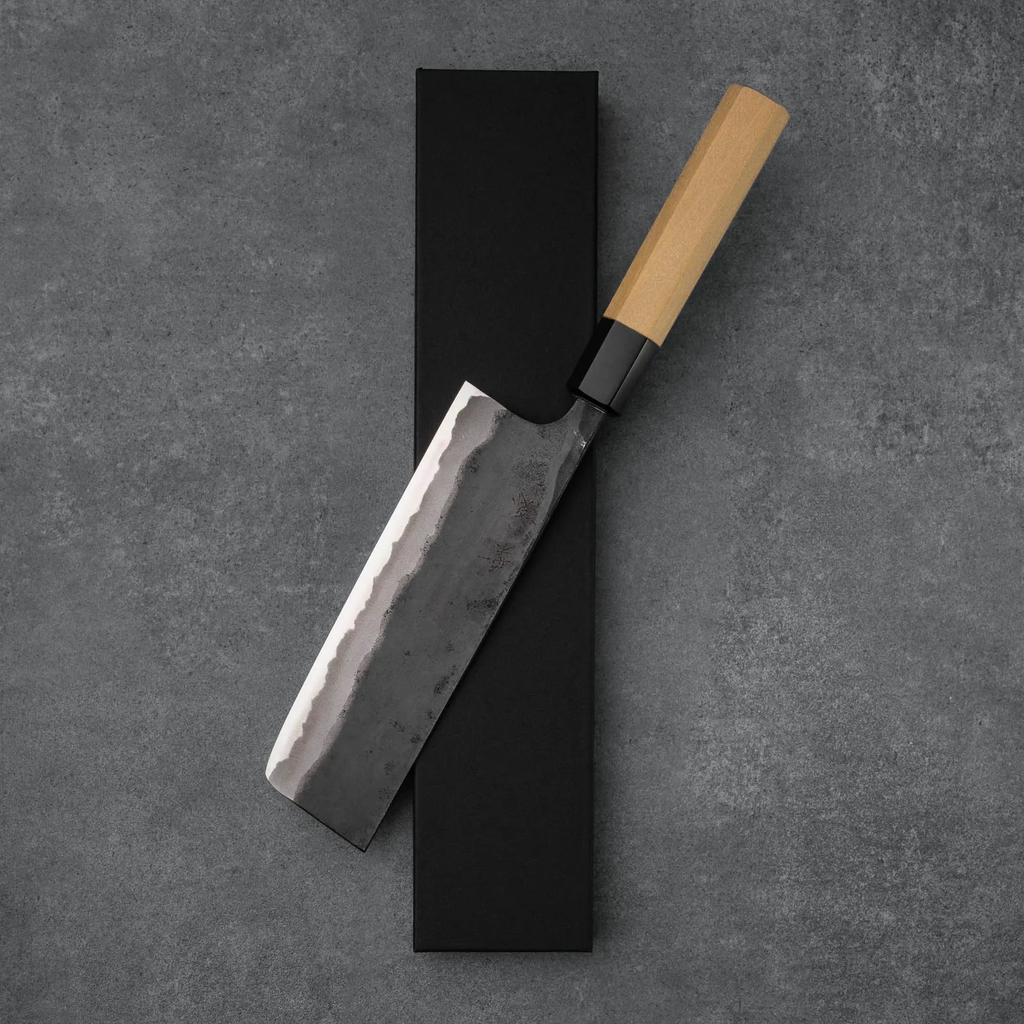 Kyohei Shindo NAKIRI - Aogami/Blue #2 - Magnólia+Bivalyszarv - 170 mm