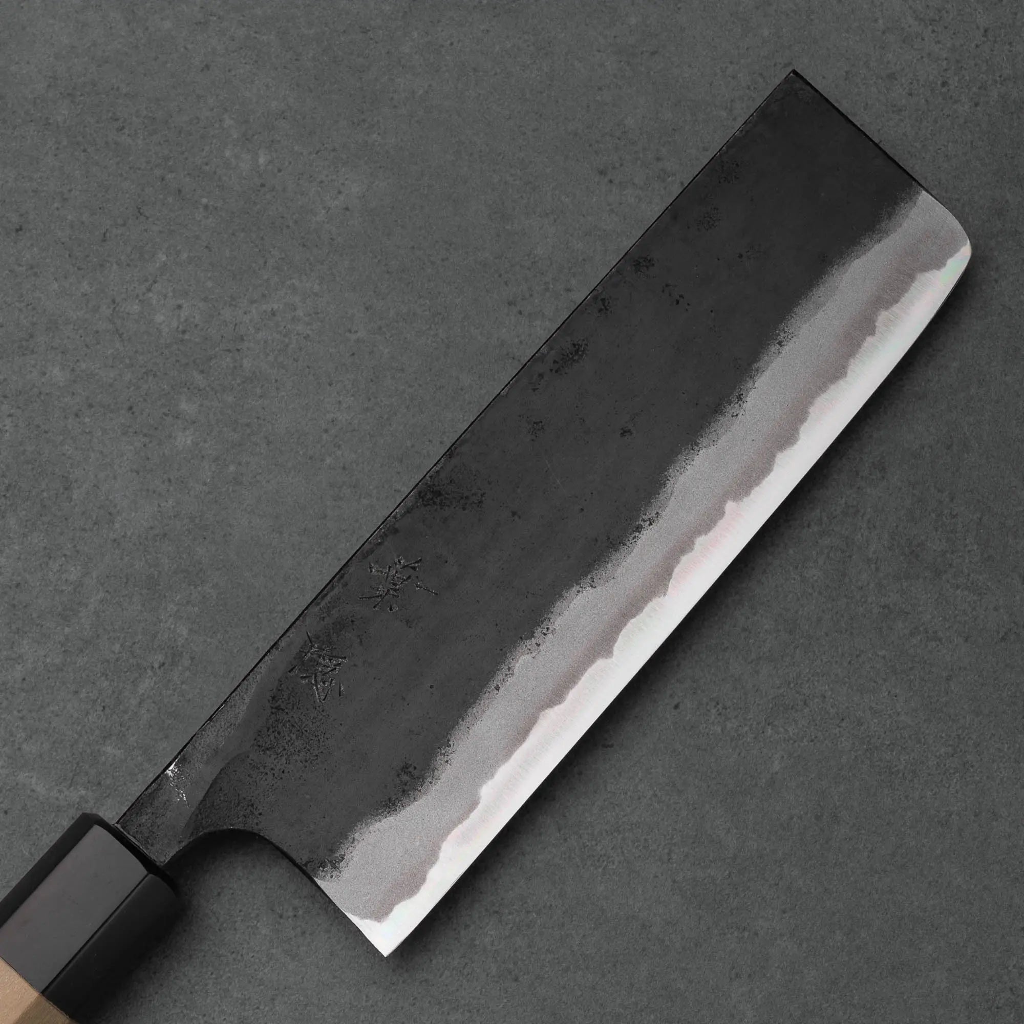 Kyohei Shindo NAKIRI - Aogami/Blue #2 - Magnólia+Bivalyszarv - 170 mm