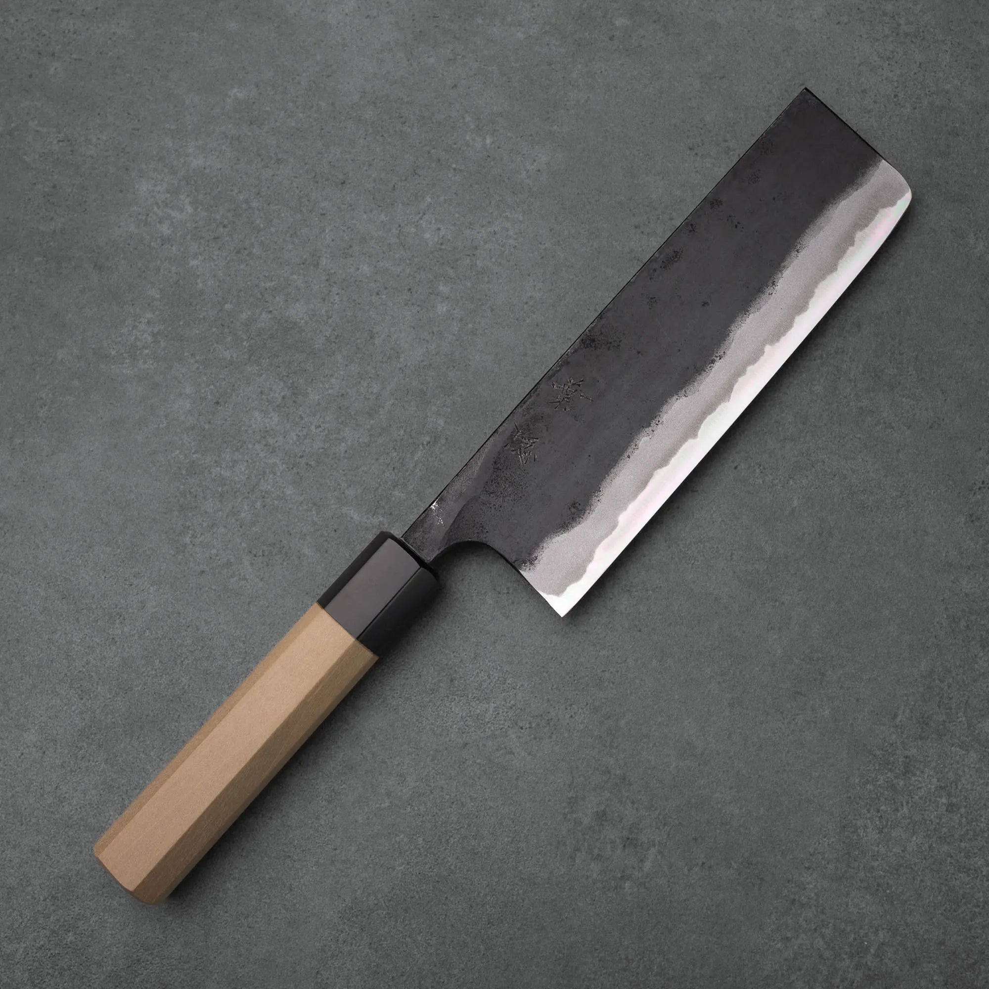 Kyohei Shindo NAKIRI - Aogami/Blue #2 - Magnólia+Bivalyszarv - 170 mm