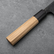 Kyohei Shindo SANTOKU - Aogami/Blue #2 - Magnólia+Bivalyszarv - 165 mm