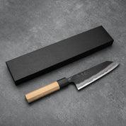 Kyohei Shindo BUNKA - Aogami/Blue #2 - Magnólia+Bivalyszarv - 165 mm