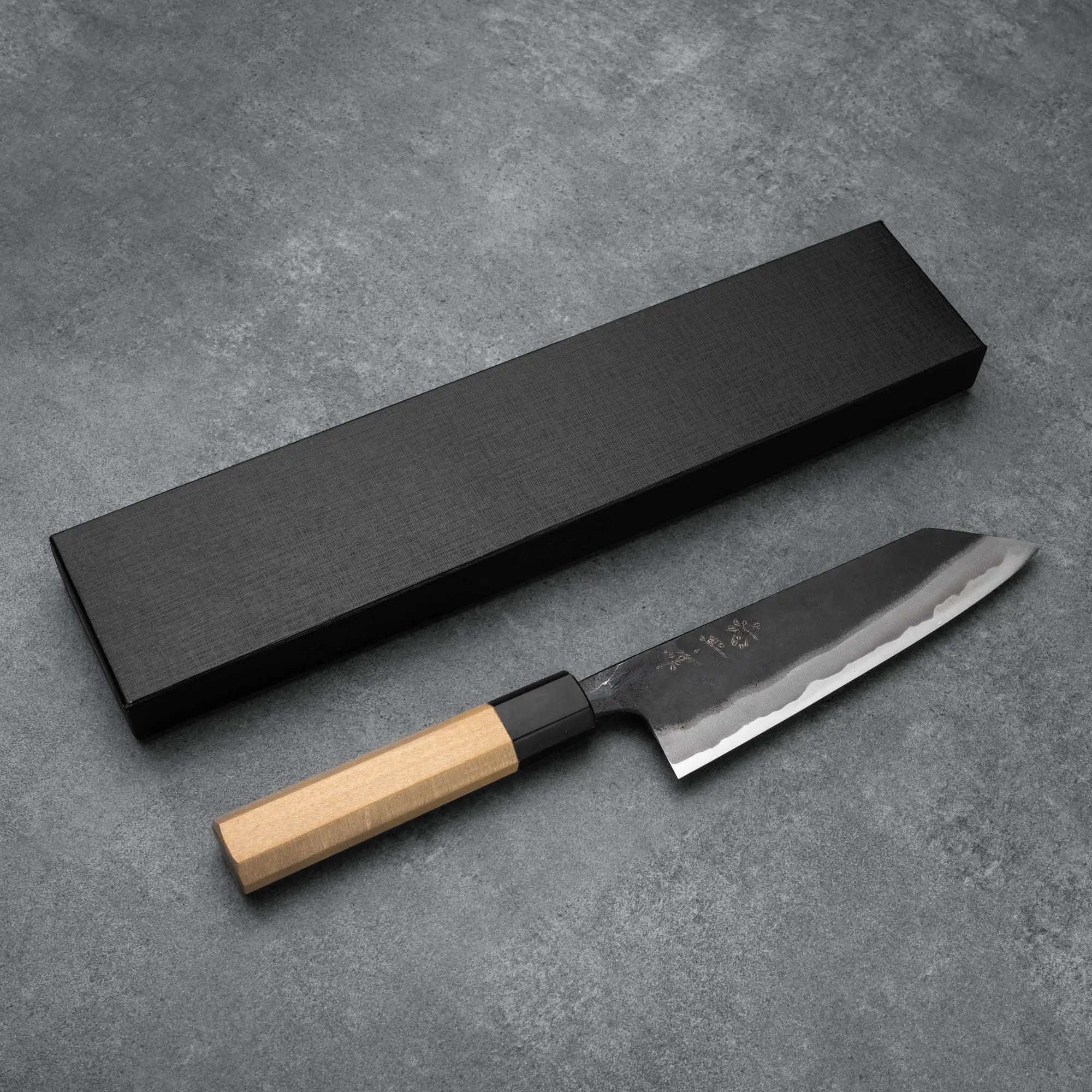Kyohei Shindo BUNKA - Aogami/Blue #2 - Magnólia+Bivalyszarv - 165 mm