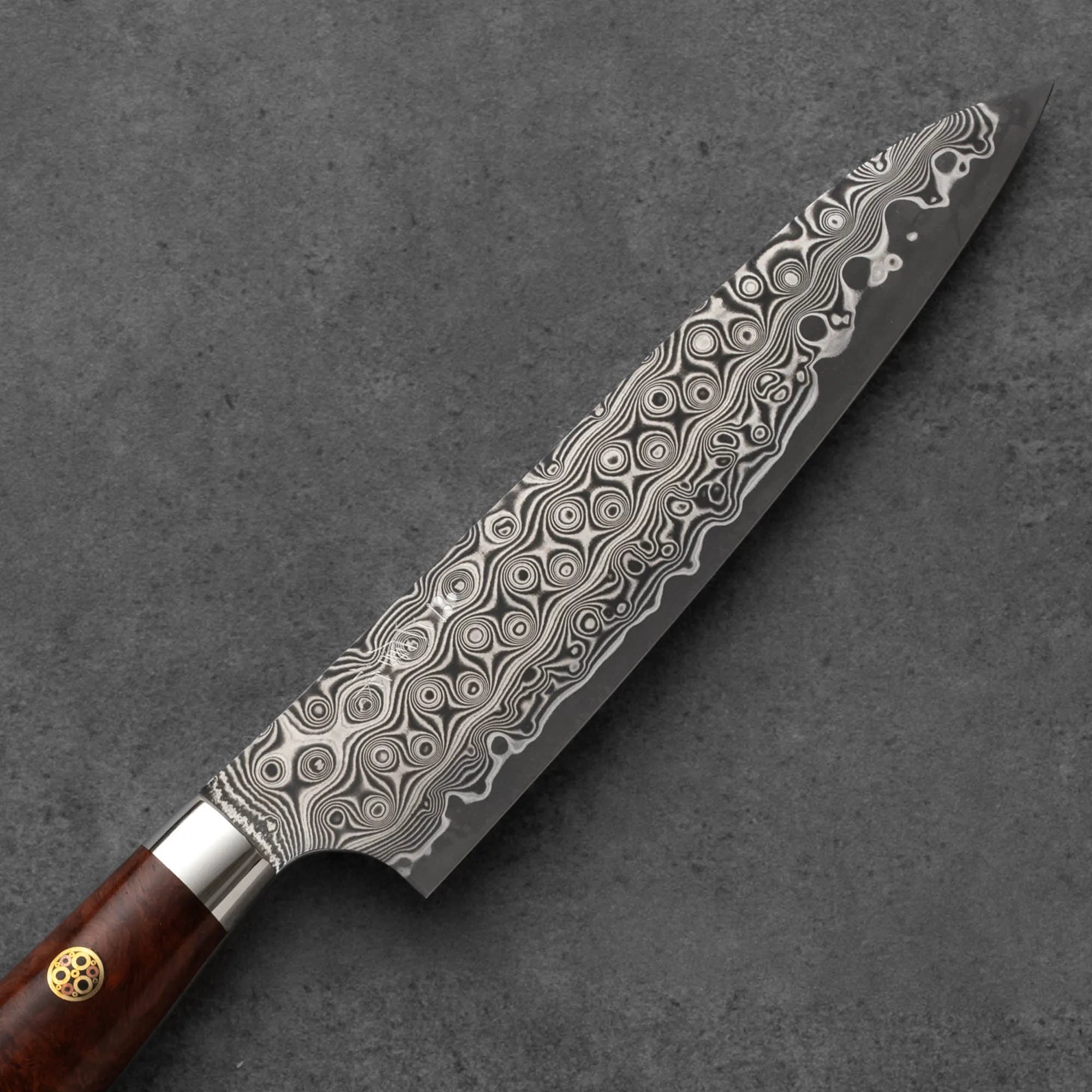 Nigara SG2 Anmon Damascus Petty Karin Handle 150 mm