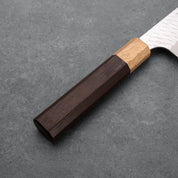 Santoku - Tsuchime - SG2 - 165mm Raktáron diófa markolattal.