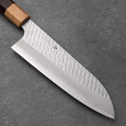 Santoku - Tsuchime - SG2 - 165mm Raktáron diófa markolattal.