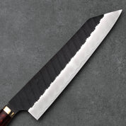 KIRITSUKE GYUTO - R2/SG2 - Tsuchime Kurouchi - Polírozott Akril - 240 mm