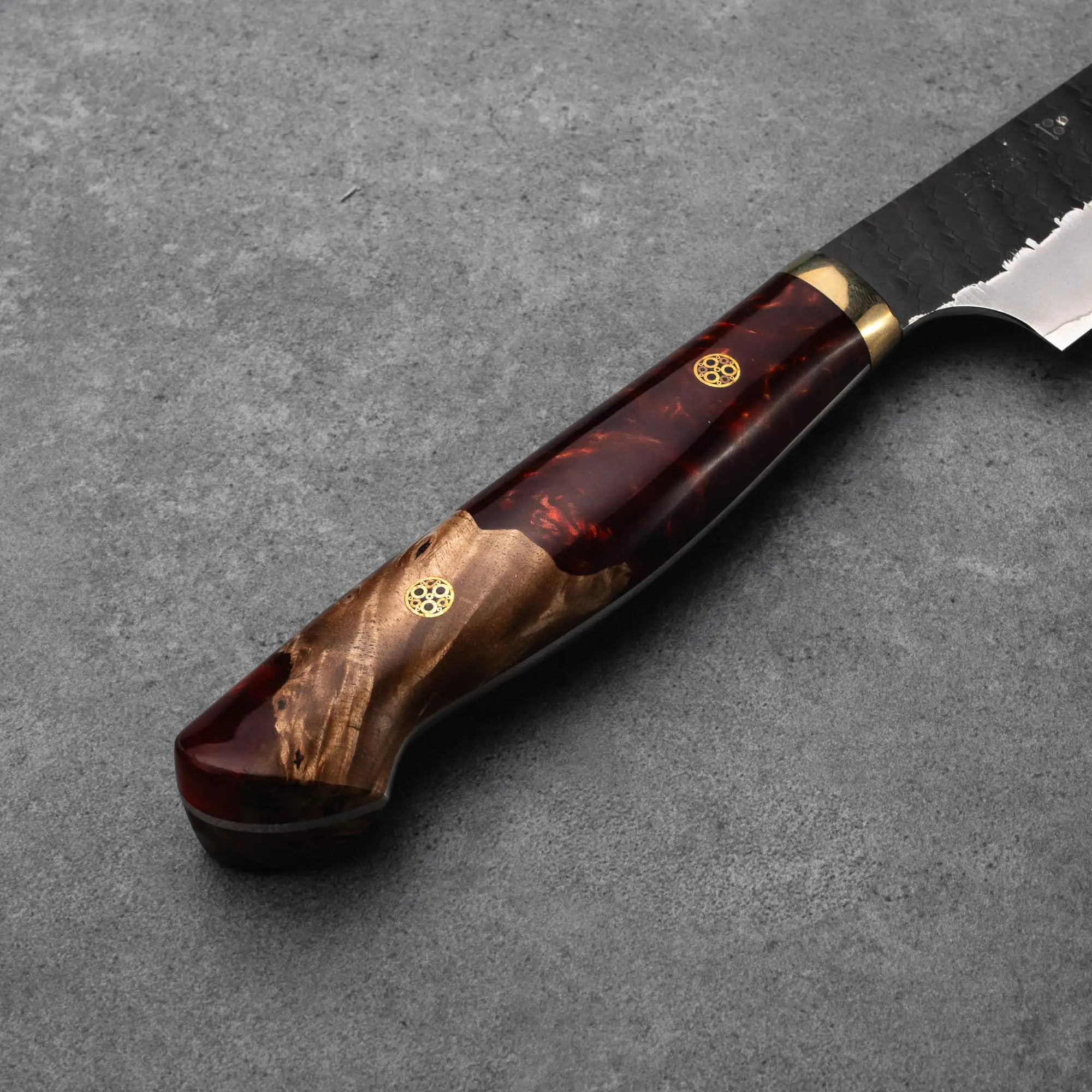 SUJIHIKI - R2/SG2 - Tsuchime Kurouchi - Polírozott Akril - 300mm