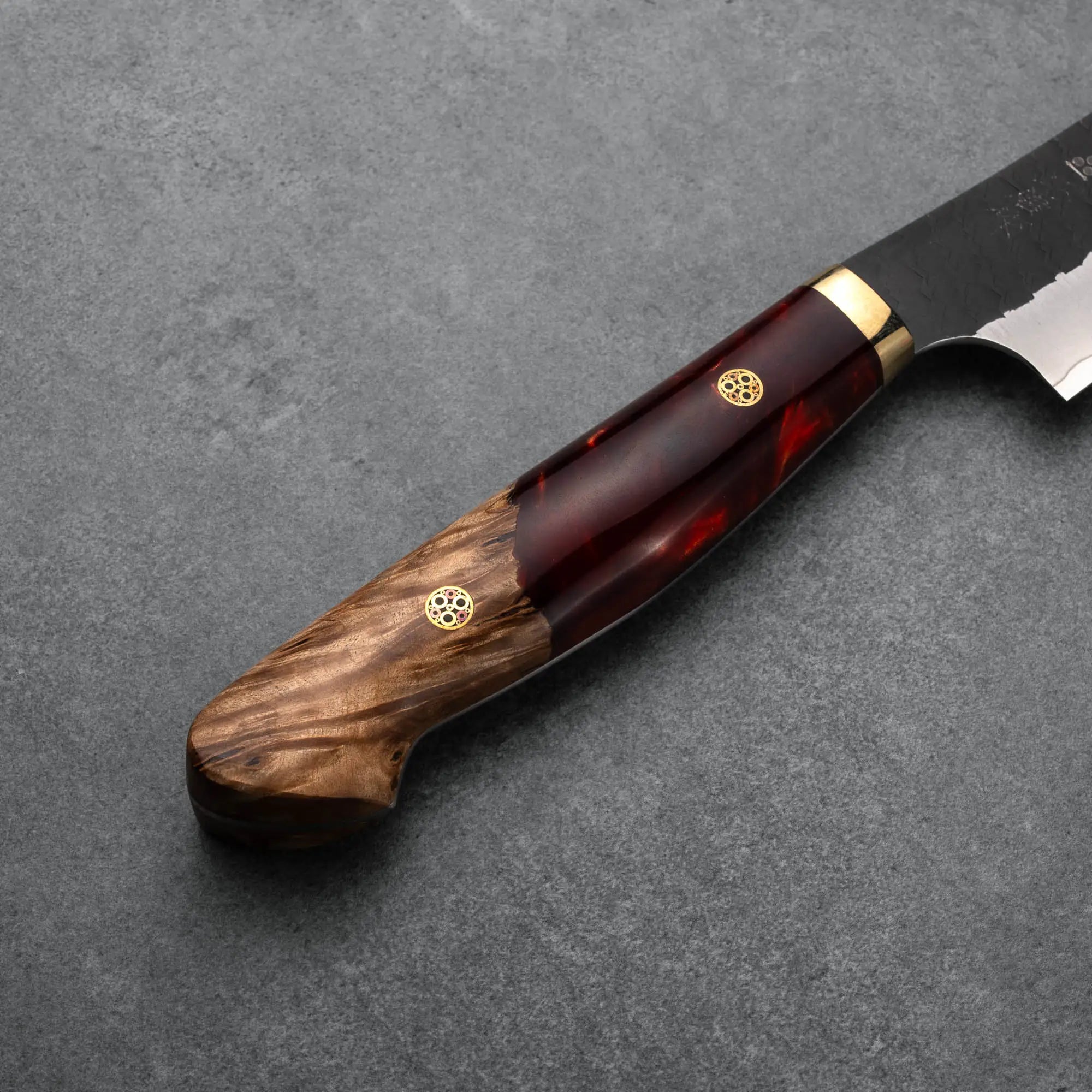 SUJIHIKI - R2/SG2 - Tsuchime Kurouchi - Polírozott Akril - 270mm