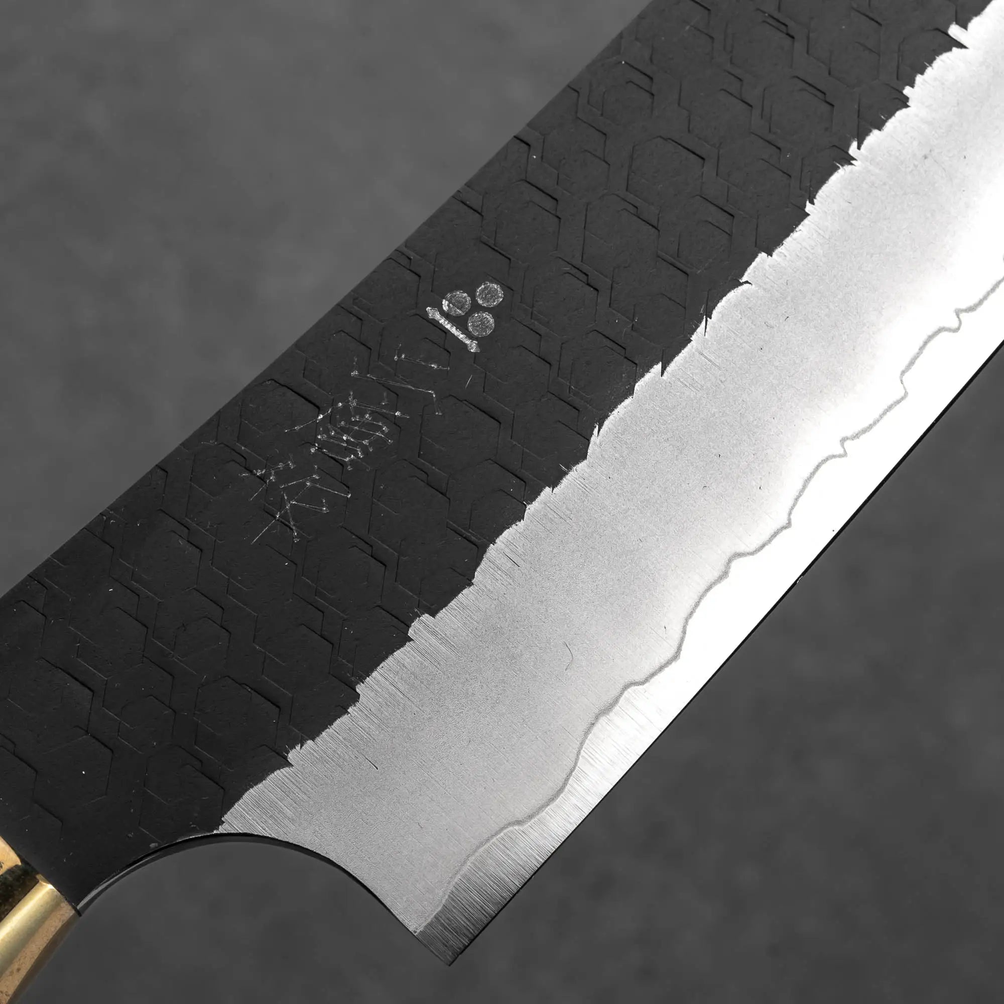 SUJIHIKI - R2/SG2 - Tsuchime Kurouchi - Polírozott Akril - 300mm