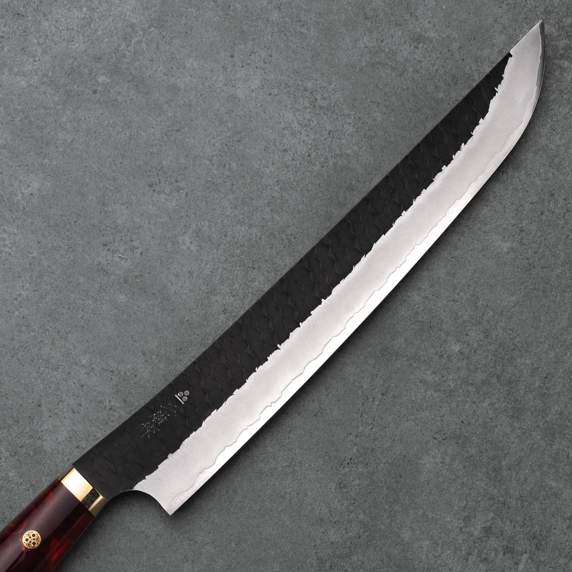 SUJIHIKI - R2/SG2 - Tsuchime Kurouchi - Polírozott Akril - 270mm