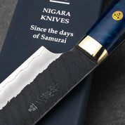 KIRITSUKE SUJIHIKI - R2/SG2 - Tsuchime Kurouchi - Polírozott Akril - 255 mm