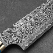 SUJIHIKI - R2/SG2 - "Anmon" sorozat - Polírozott Kék Türkiz - 300 mm