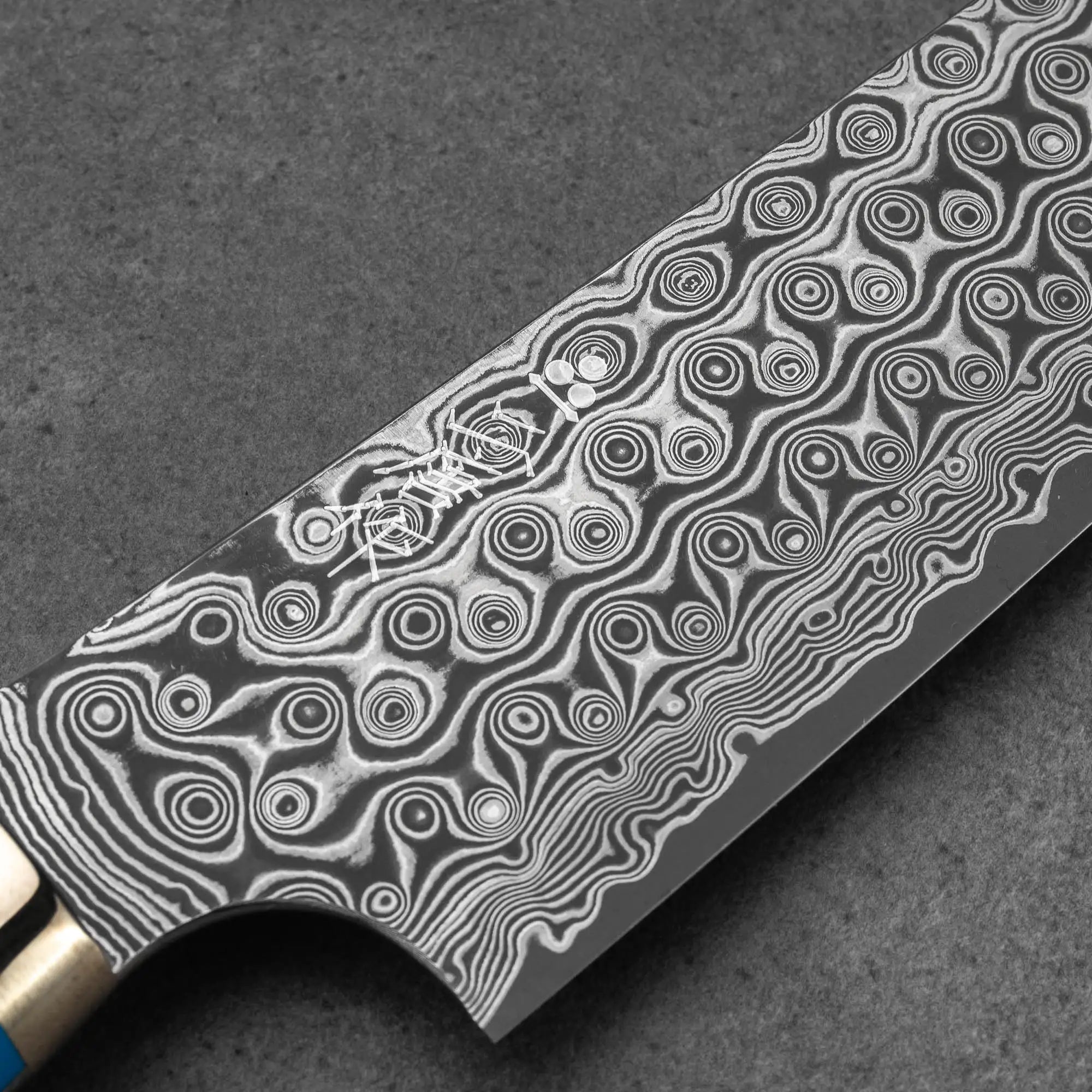 SUJIHIKI - R2/SG2 - "Anmon" sorozat - Polírozott Kék Türkiz - 300 mm