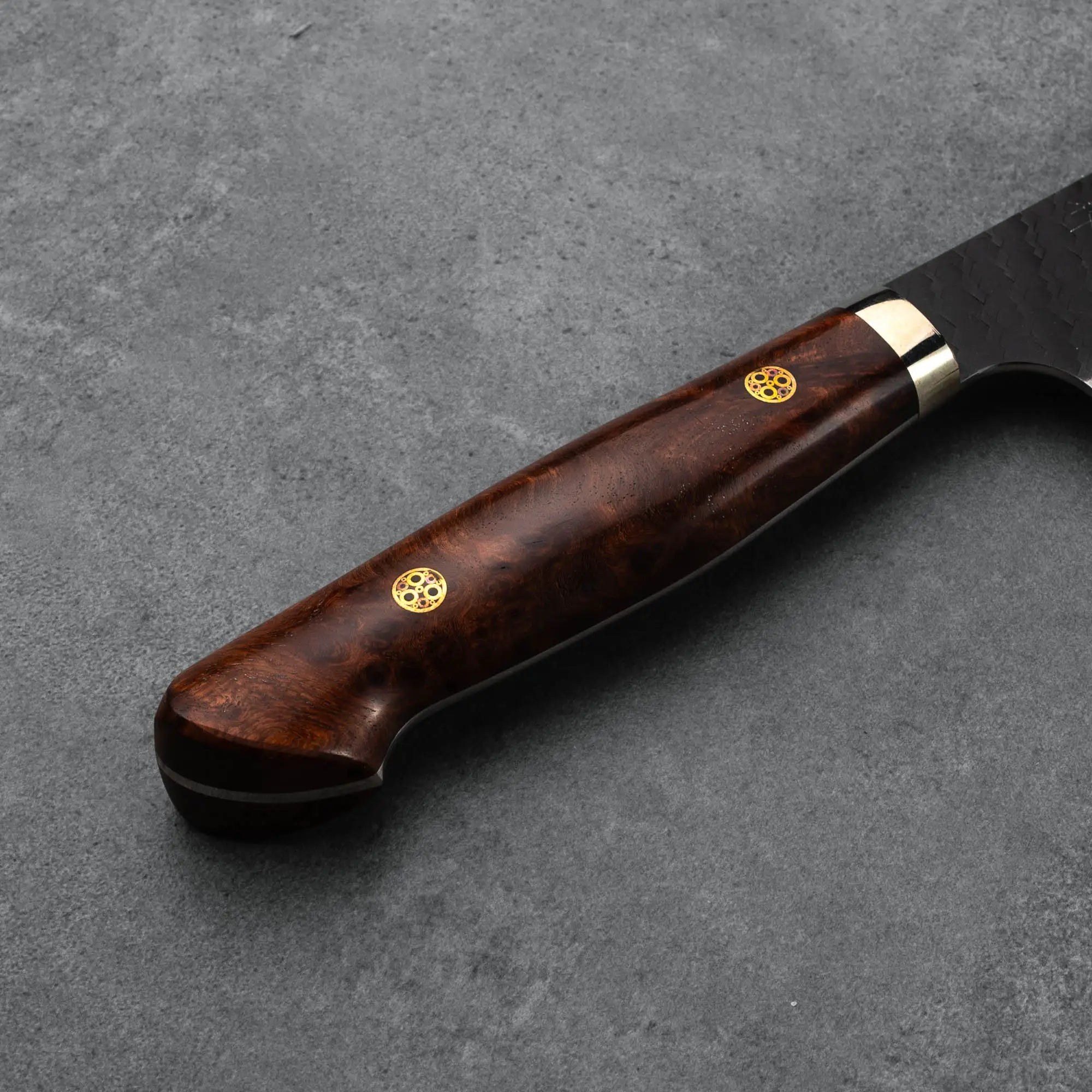 SANTOKU - R2/SG2 - Tsuchime Kurouchi - Vasfa - 180mm