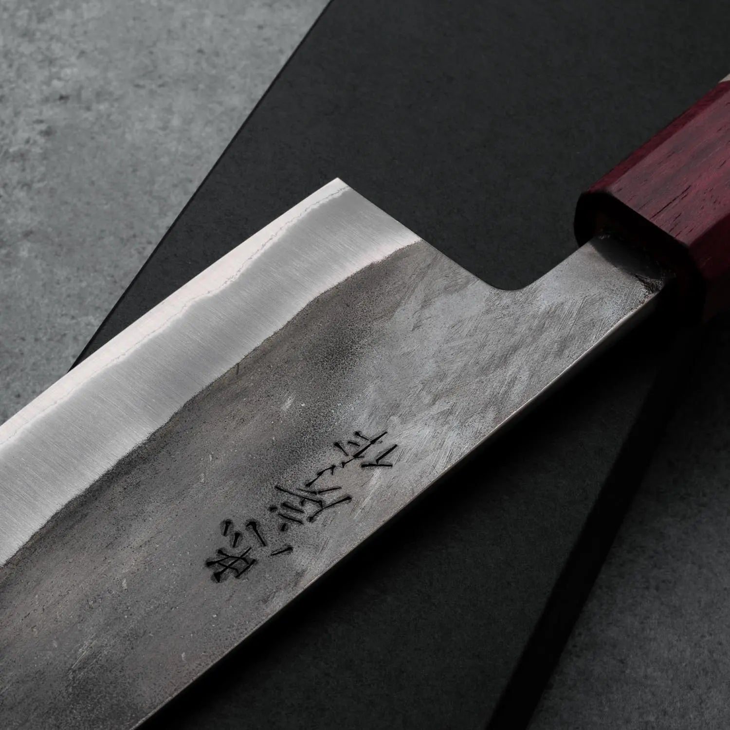 SANTOKU - Kurouchi - Cseresznyefa - Blue 2 - 165mm