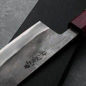SANTOKU - Kurouchi - Cseresznyefa - Blue 2 - 165mm