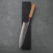 GYUTO - Nashiji sorozat - Cseresznyefa - Blue 2 - 210mm