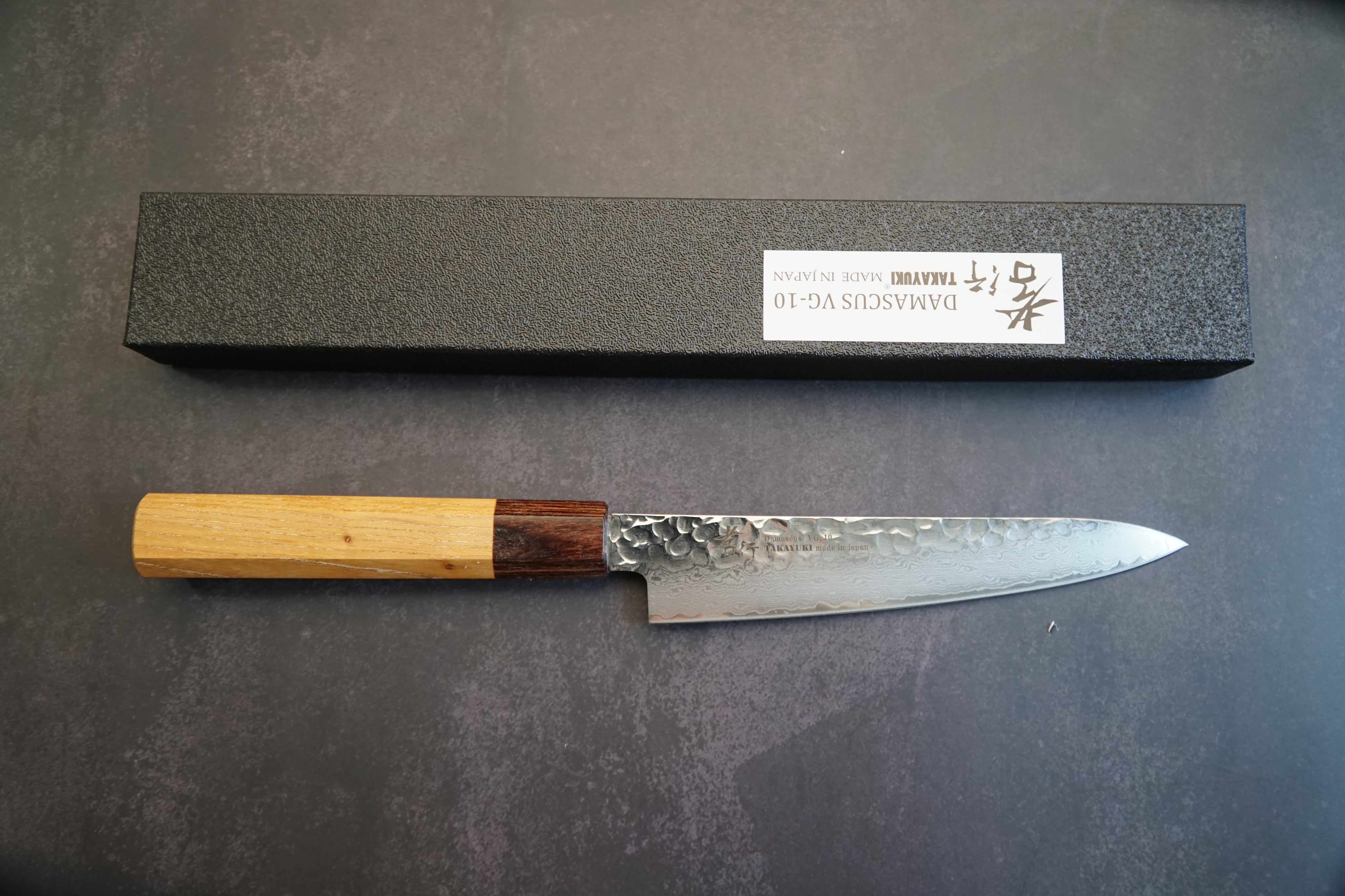 Sakai Takayuki VG10 - 33 réteg - damaszkusz - PETTY 150mm