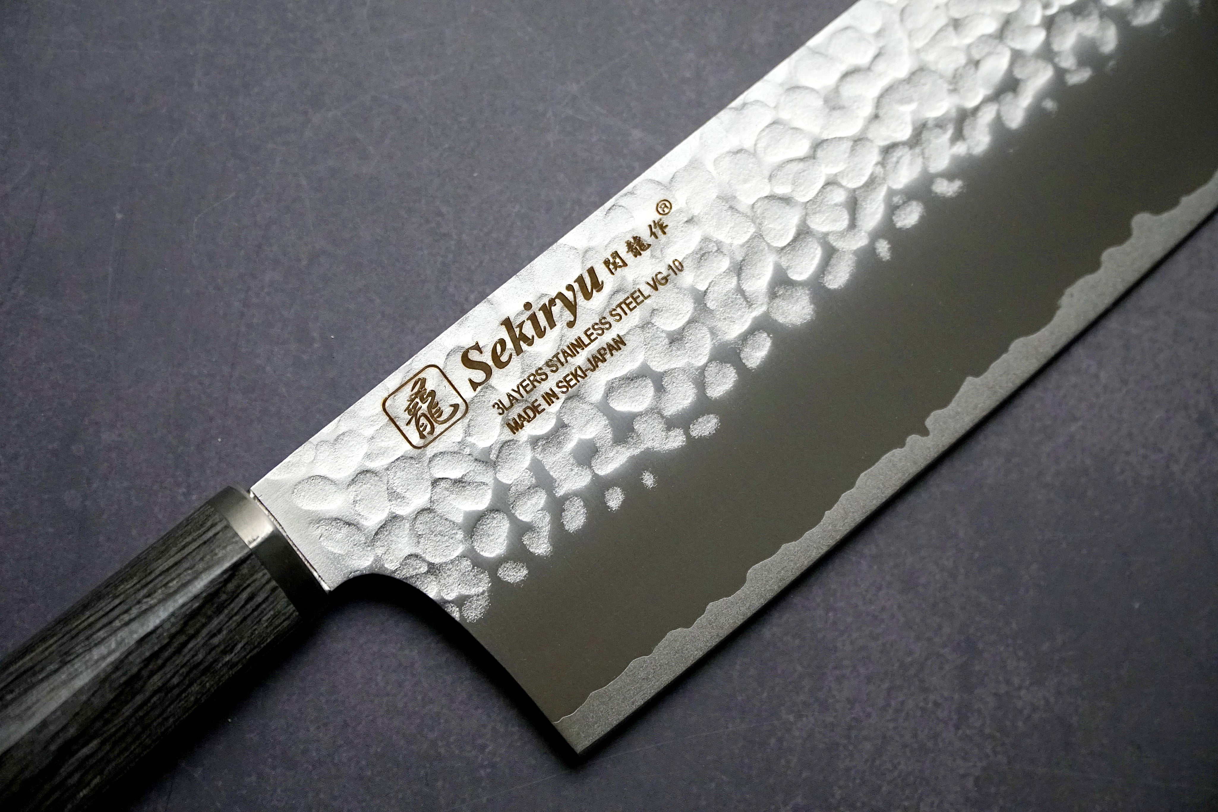 SANTOKU - VG-10 - 3 réteg - Pakka - 165 mm