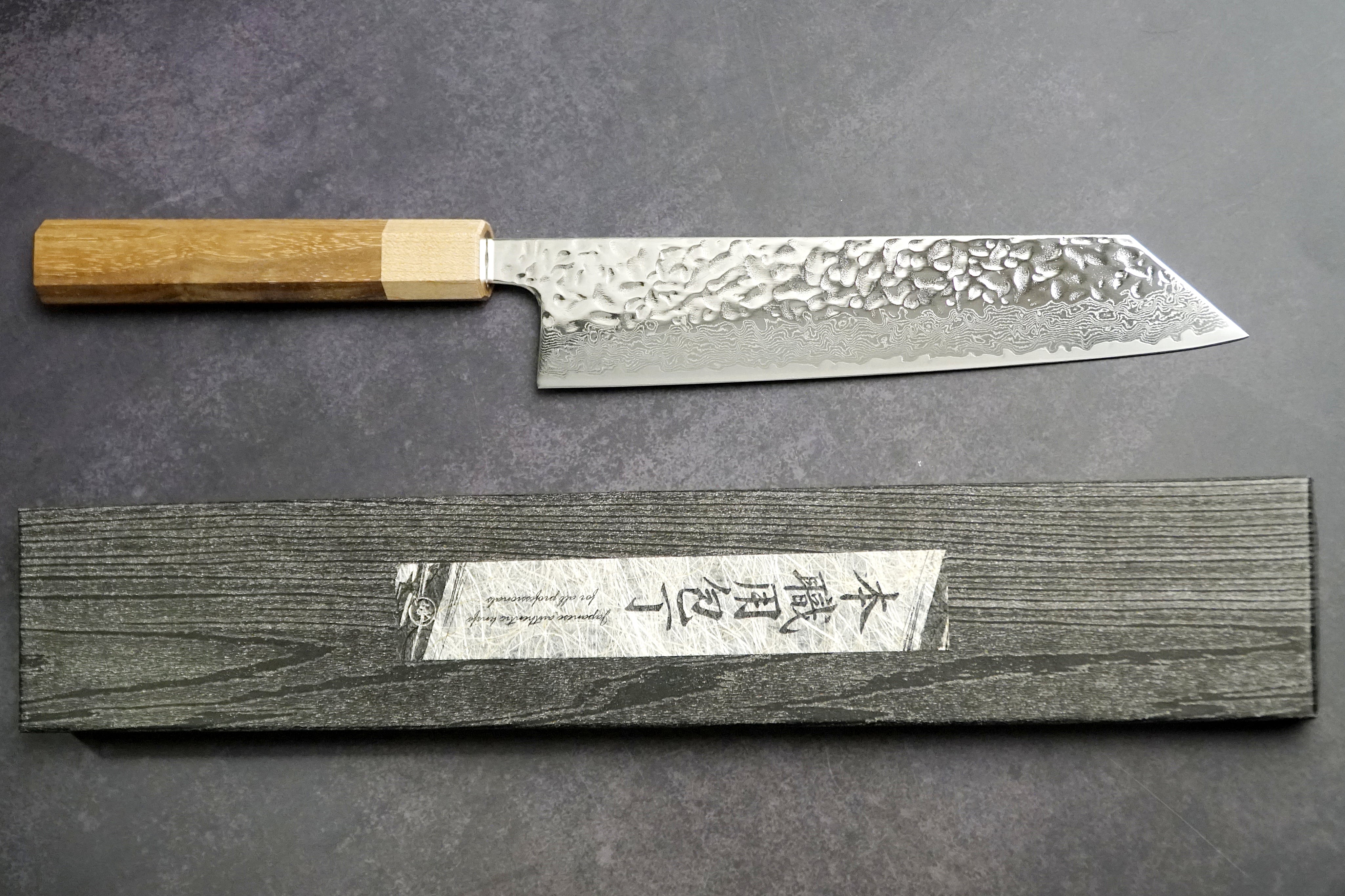 Takahashikusu AUS-10 Kiritsuke Gyuto 210mm - fényes