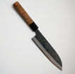 Yoshimune Hamono - Kurouchi Aogami Blue2 - Santoku 180mm