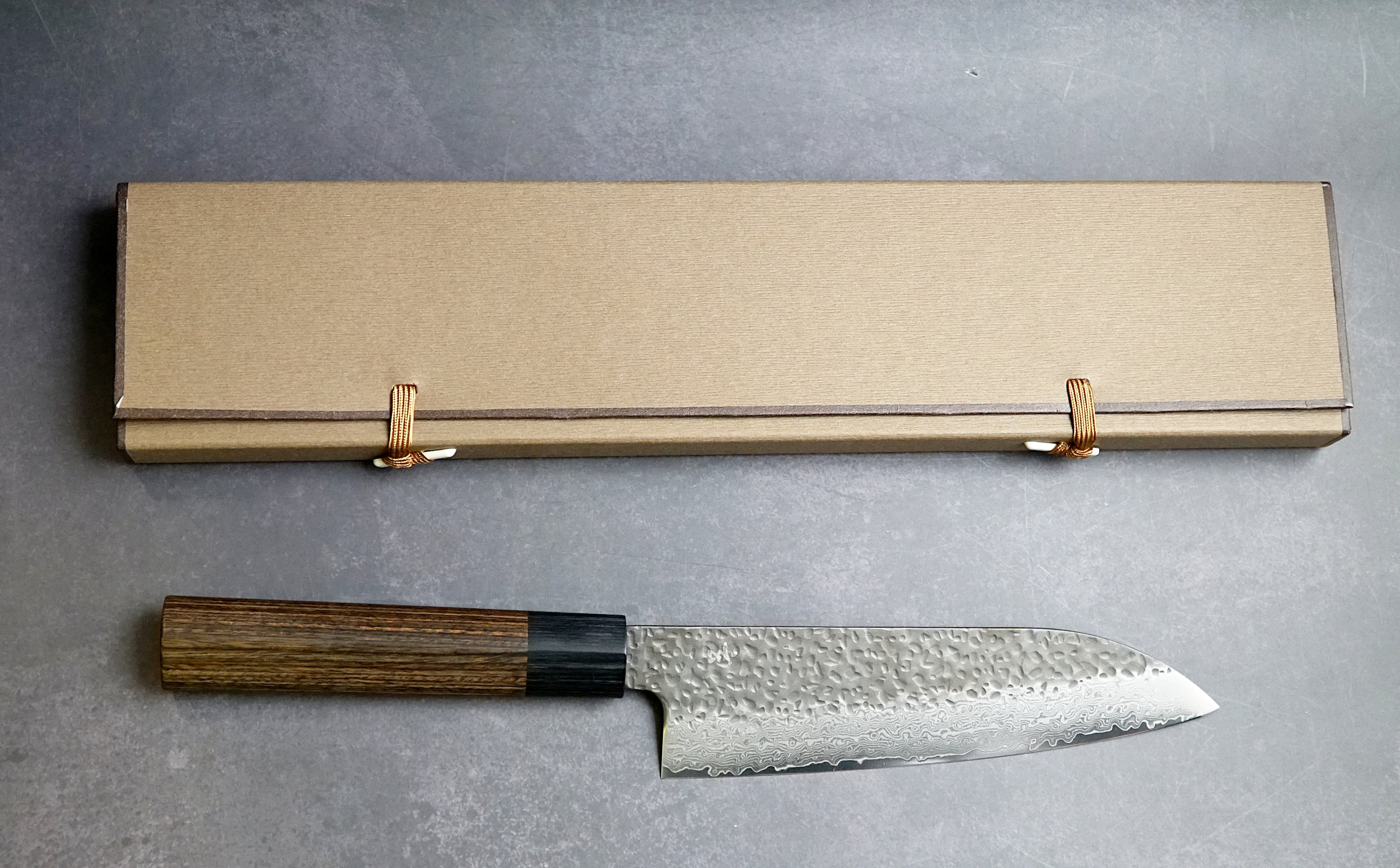 SANTOKU - GEN Sorozat - Damaszk - VG10 - 165mm