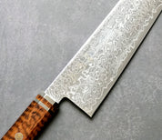 HATSUKOKORO - Ryuhyo Damaszk Migaki - SG2 - Kiritsuke Gyuto 240mm