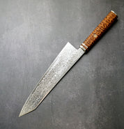HATSUKOKORO - Ryuhyo Damaszk Migaki - SG2 - Kiritsuke Gyuto 240mm