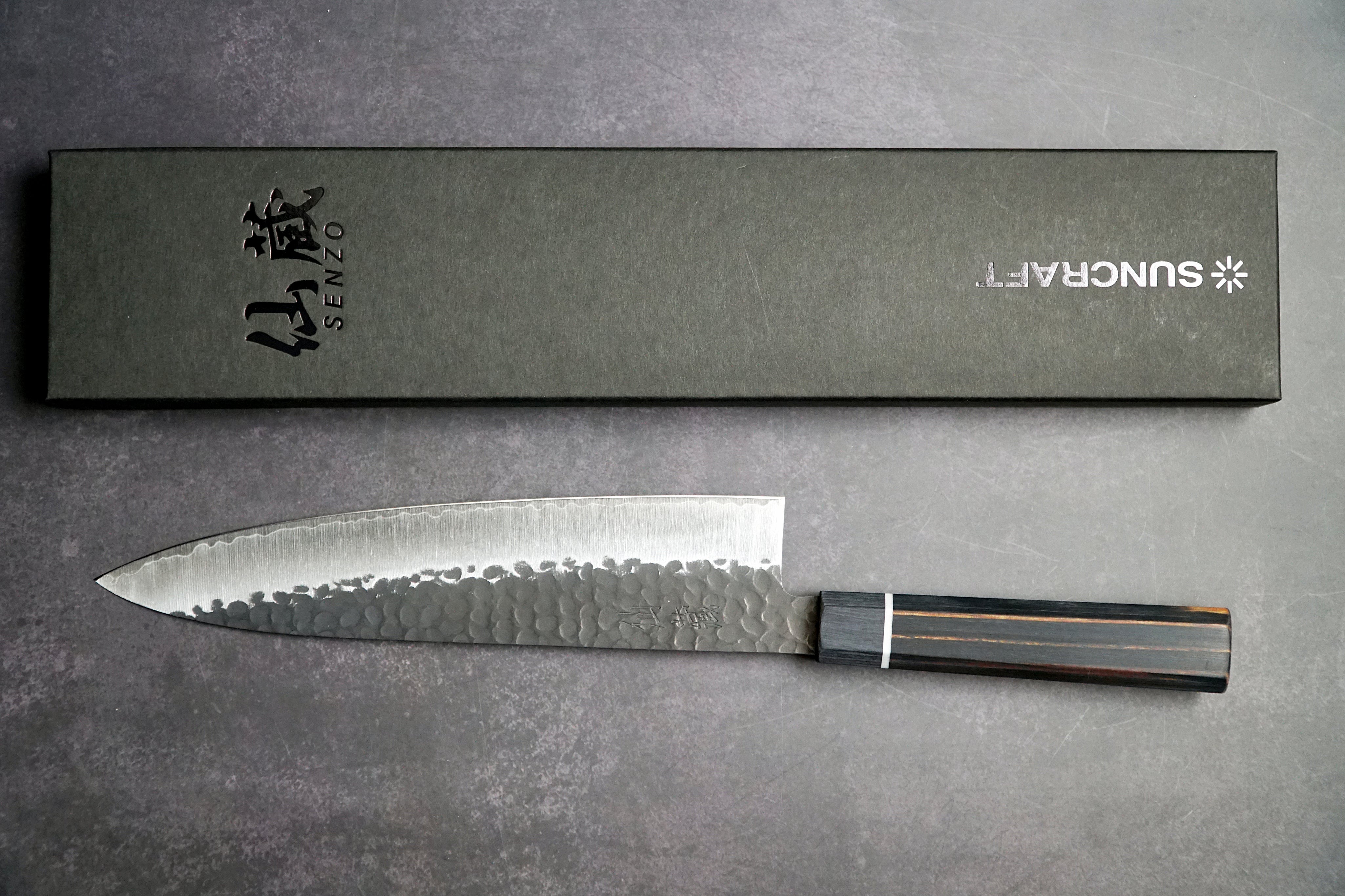 Suncraft - SENZO Finest - SPG-STRIX - Gyuto 210mm