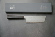 Nigara Hamono - VG10 Damascus Migaki Tsuchime - NAKIRI 165mm