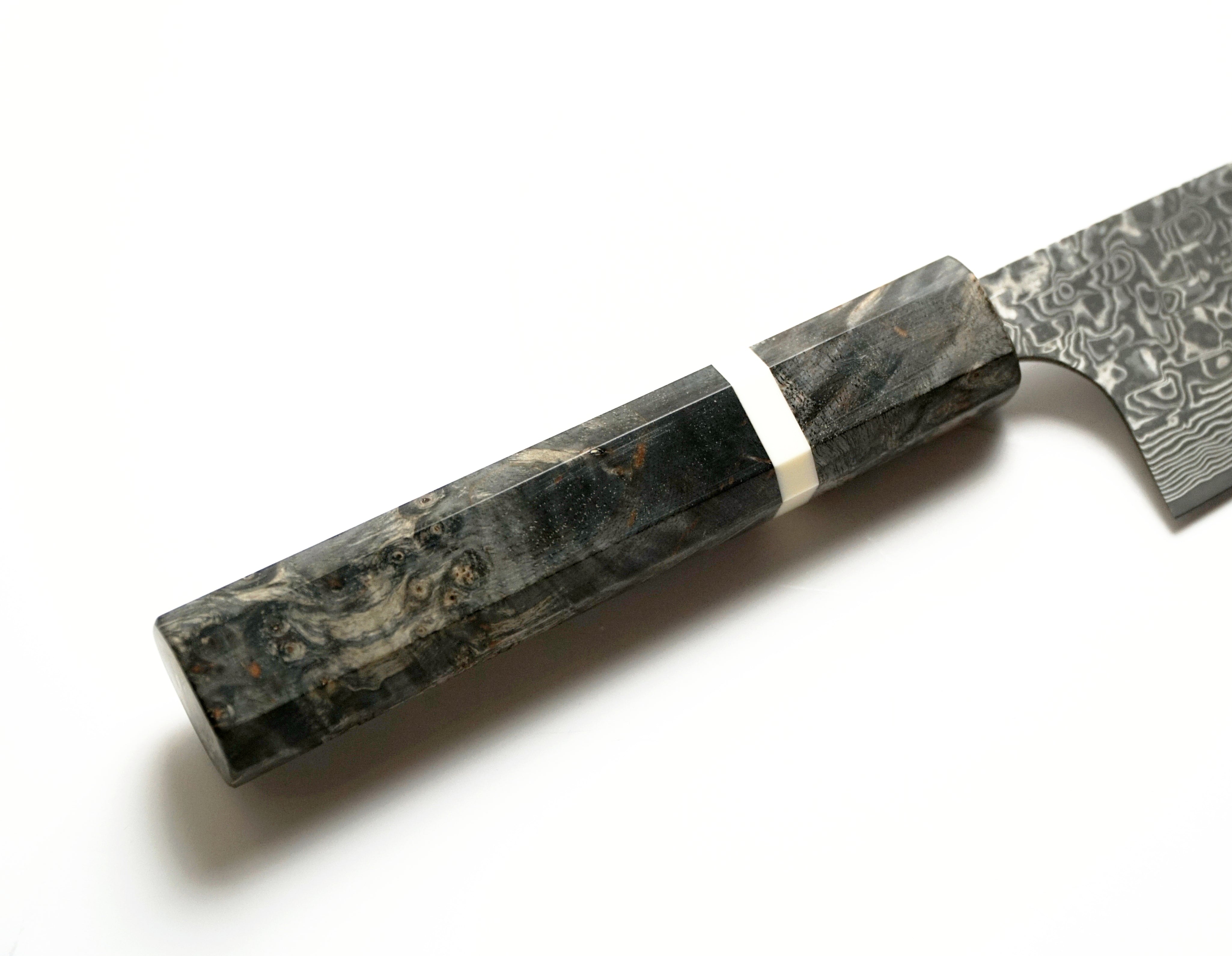 Takeshi Saji - R2 Damascus Black Finished - GYUTO 180/210/270mm