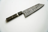 Takeshi Saji - R2 Damascus Black Finished - BUNKA