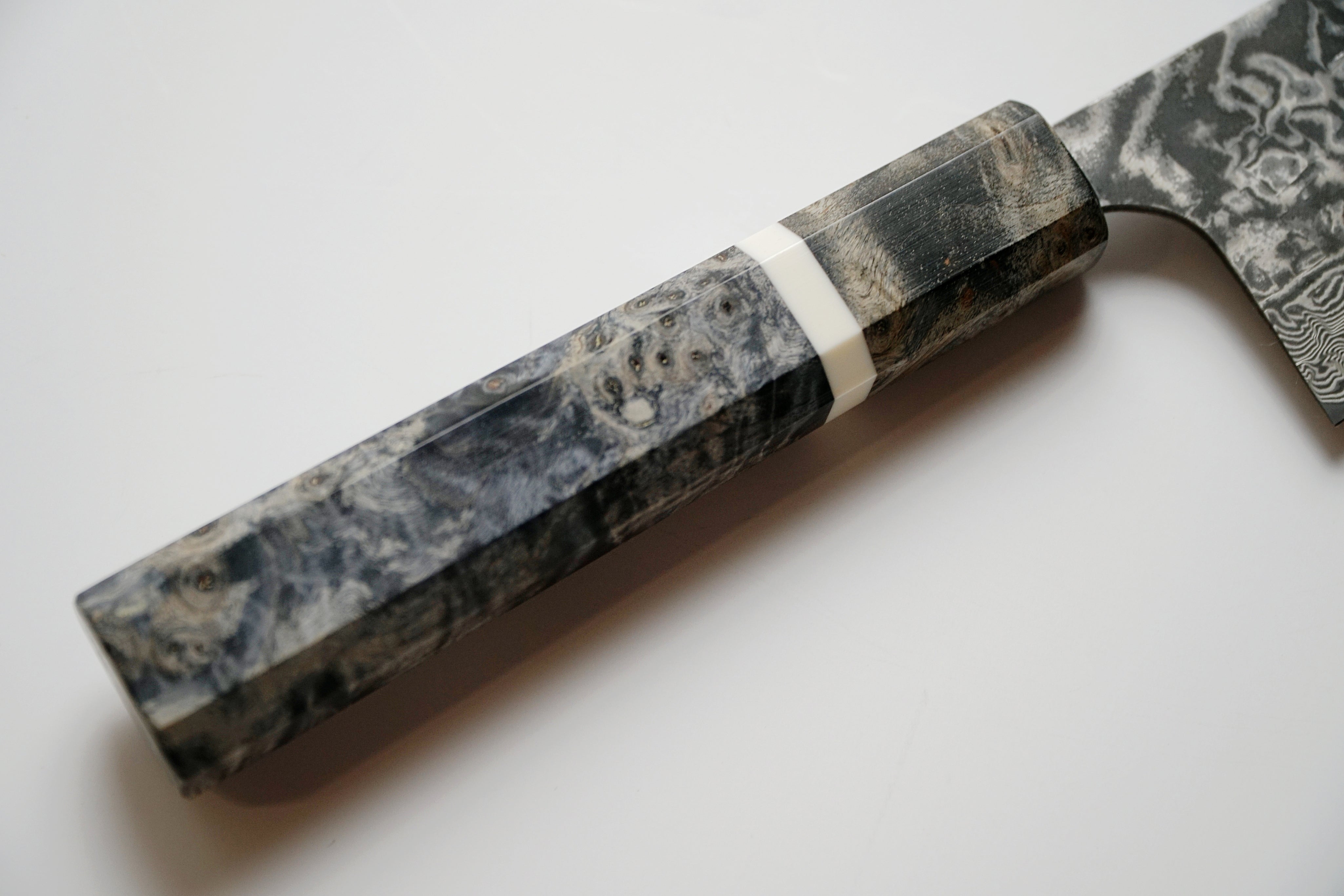 Takeshi Saji - R2 Damascus Black Finished - BUNKA