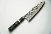 Takeshi Saji - R2 Damascus Black Finished - SANTOKU