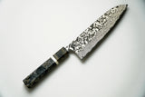Takeshi Saji - R2 Damascus Black Finished - SANTOKU