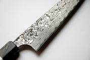 Takeshi Saji - R2 Damascus Black Finished - PETTY 150mm